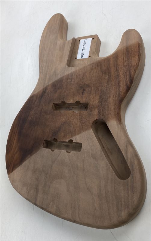 Body Walnut, 1-pc., Jazz-Bass, Unique Piece #001